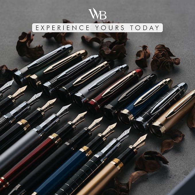Wordsworth & Black Majesti Fountain Pen- Luxury Case, 24K Gold Finish; 18K - Image 6