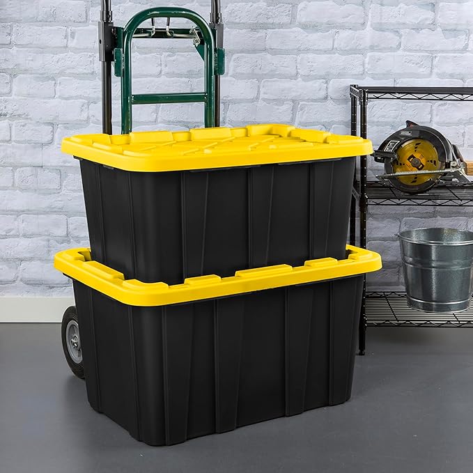 Sterilite 18-Pack Industrial Tote, Plastic Storage Container Bins - Image 6