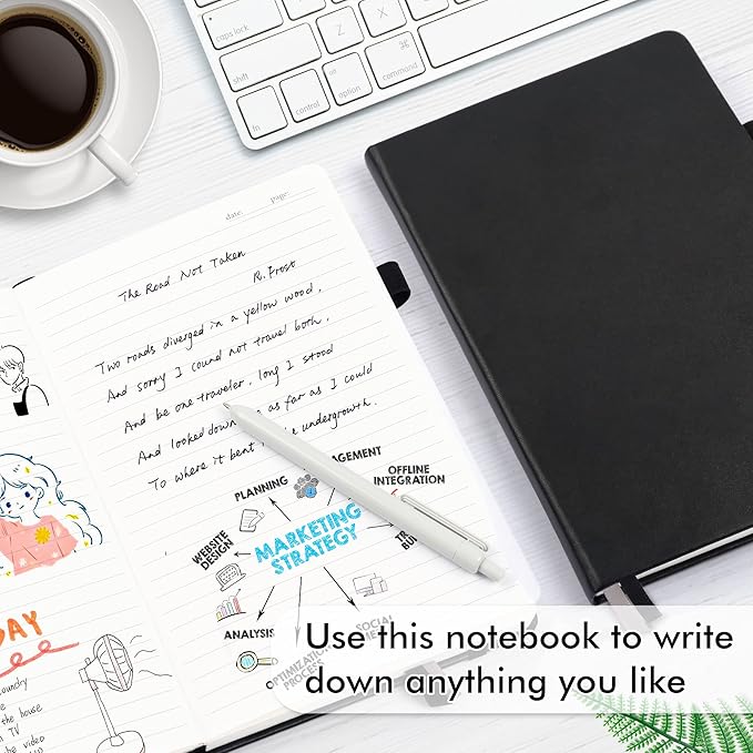feela 8 Pack Journal Notebook Bulk - Image 4
