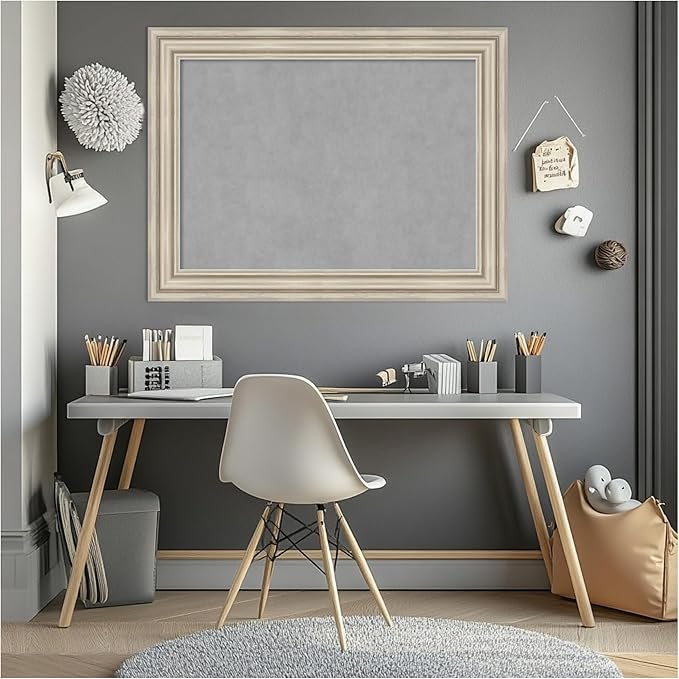 Amanti Art Silver Framed Magnetic Board 26x34 Medium Vision Board - Image 6