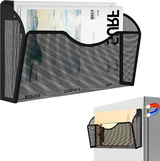 LQPAFZ Magnetic File Holder 1 Pockets File Folder Organizer, Office Hanging by LQPAFZ