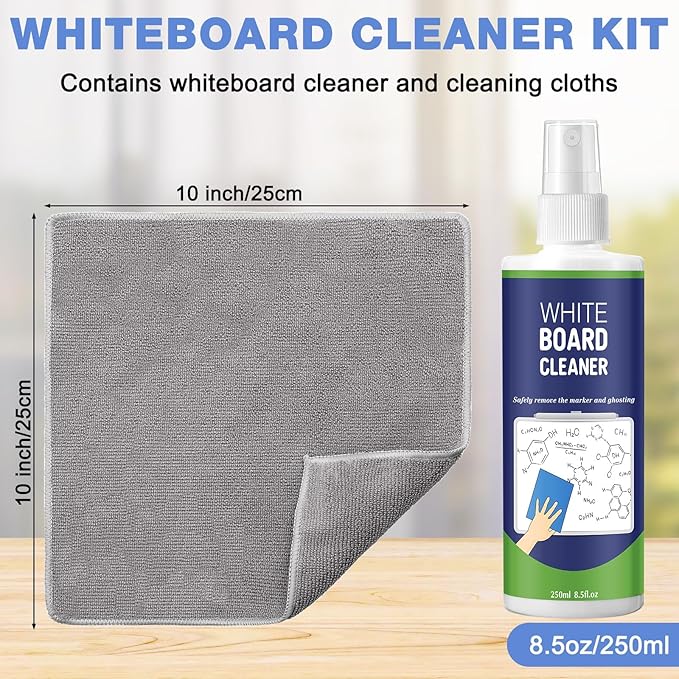 Dansib 16 Pack Whiteboard Cleaner Spray 8.5oz Dry Erase Board Cleaner - Image 2
