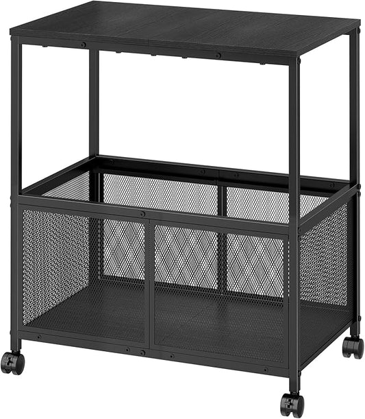 Sbanmao Rolling File Cart, Mobile Hanging File Cabinet by shengbaomaoyi