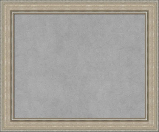 Amanti Art Silver Framed Magnetic Board 20x24 Small Vision Board by AmantiArt