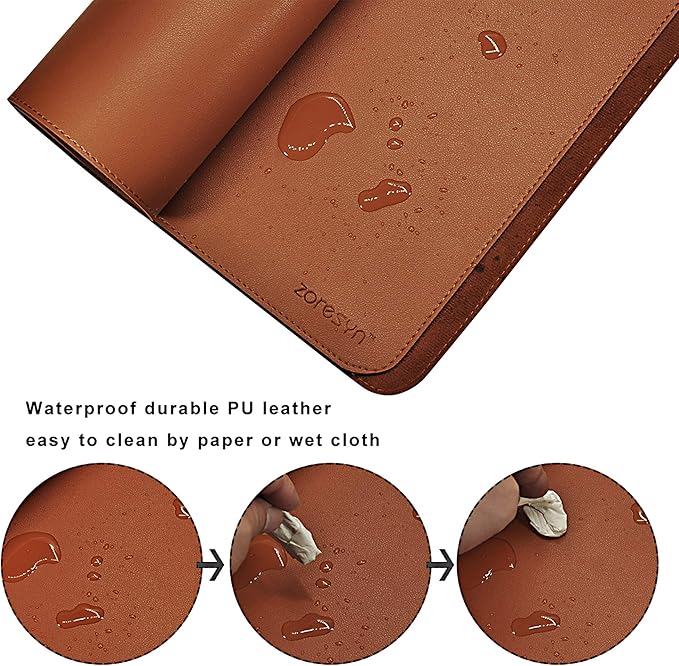 ZORESYN PU Leather Desk Pad - Image 4