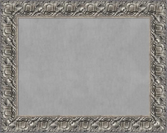 Amanti Art Silver Framed Magnetic Board 24x30 Medium Vision Board by AmantiArt