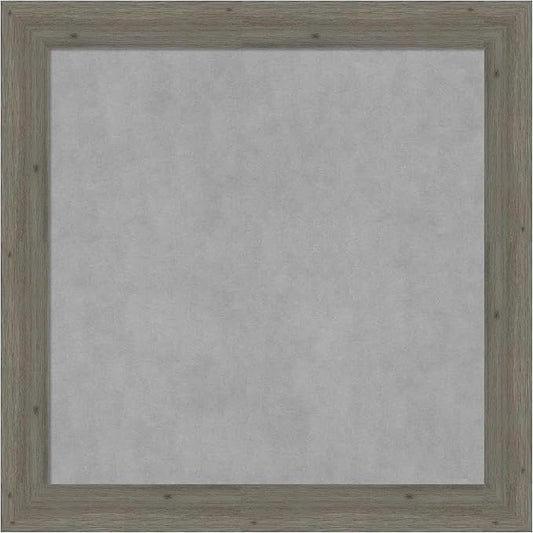Amanti Art Grey Framed Magnetic Board 29x29 Medium Vision Board by AmantiArt