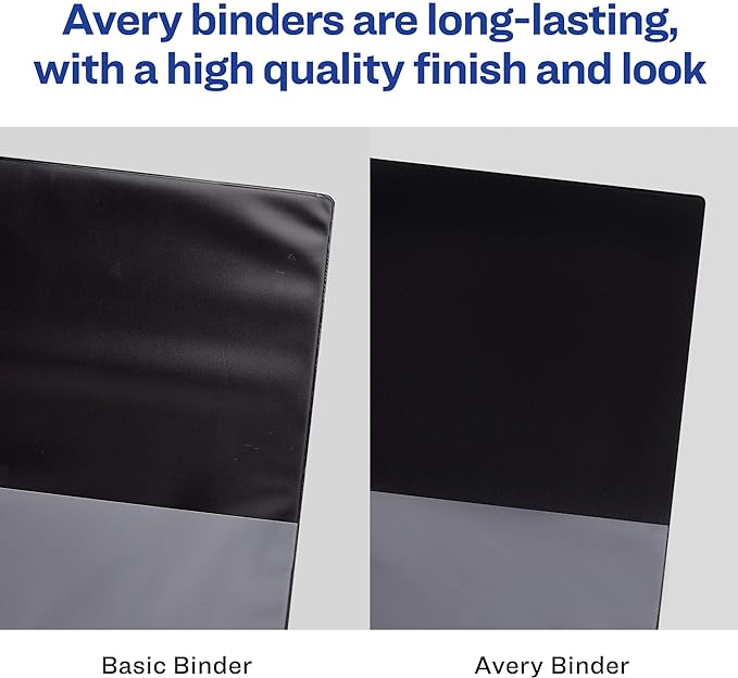 Avery Standard View 3 Ring Binders, 460-Sheet Capacity, 3.5 Inch Wide Spine - Image 4