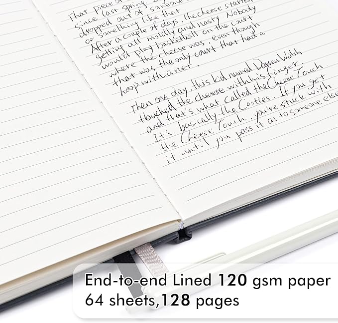 feela 18 Pack Journal Notebook for Work, Business Notebook Bulk Hardcover Lined - Image 3
