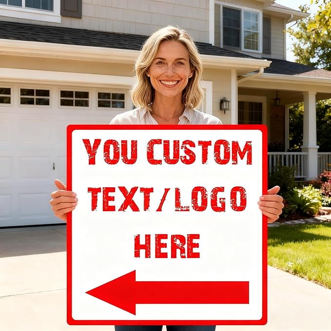 Custom Square Road Arrow Signs - Image 2