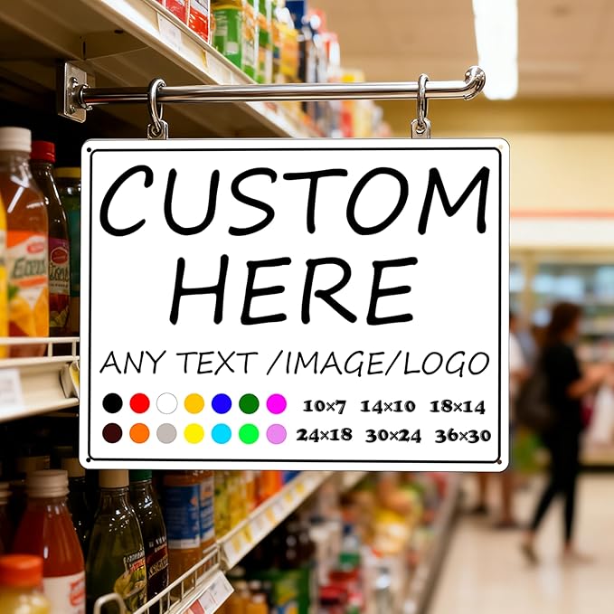 Custom Outdoor Decorative Signs-24×18inches-Personalized Aluminum Signs - Image 6
