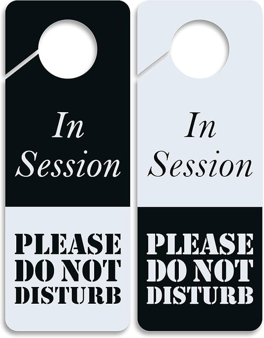 Business Design Do Not Disturb Sign by CLEVERSIGNS