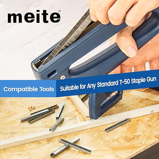meite T-50 Stainless Steel Staples Marine, 3/8 Inch Heavy Duty Staples - Image 6