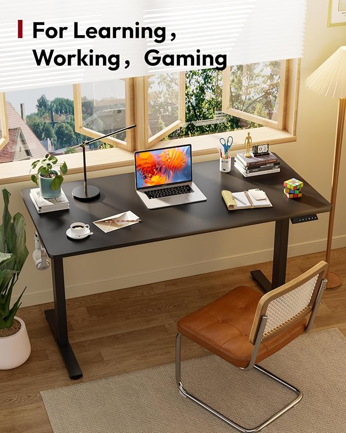 SANODESK Electric Standing Desk 60 x 24 Inches Whole-Piece Desktop Height - Image 3