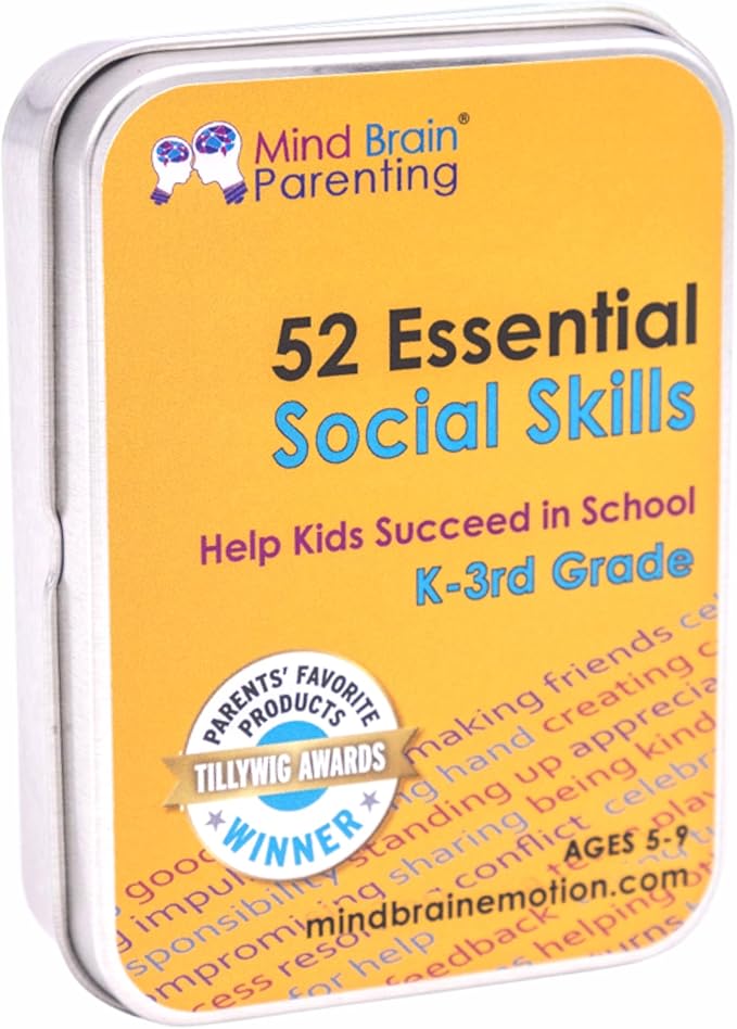 Mind Brain Emotion 52 Essential Social Skills Lessons & Teaching Tool Kit by MindBrainEmotion