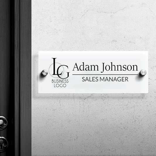 Custom Name Plates for Doors Personalized Wall Name Signs Office Workspace by CustomYourMemories