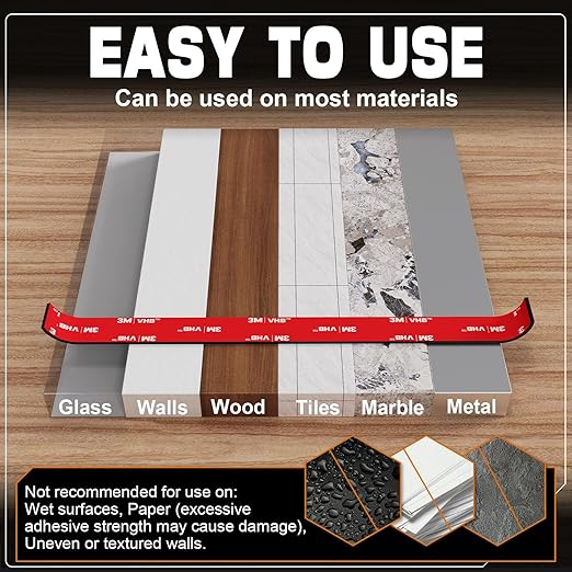 3M Double Sided Tape Heavy Duty 33FT, Double Sided mounting Tape - Image 4