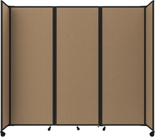 Versare Room Divider 360 Portable Wall Partition | Folding Panels | Large by VERSARE