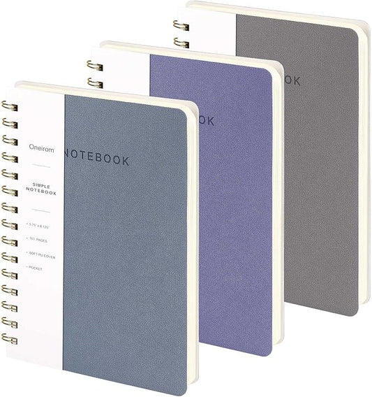 Spiral Notebook-5.75" x 8.125" College Ruled Journal by Oneirom