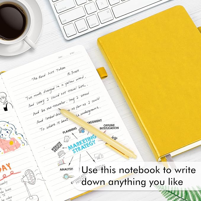 feela 8 Pack Journal Notebook Bulk - Image 4