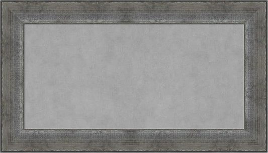 Amanti Art Silver Framed Magnetic Board 16x28 Small Vision Board by AmantiArt