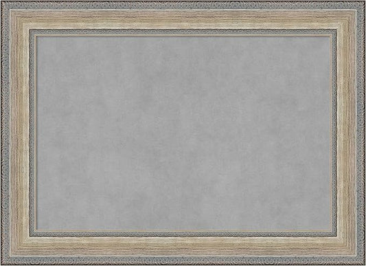 Amanti Art Silver Framed Magnetic Board 21x29 Medium Vision Board by AmantiArt