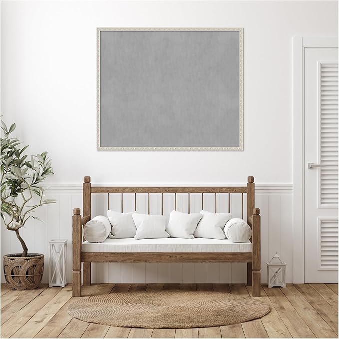 Amanti Art Silver Framed Magnetic Board 42x50 Oversize Vision Board - Image 5