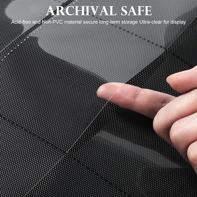 GEAoffice Waterproof Top Loader Binder Holds 324 Cards, Side Loading 9 Pocket - Image 6