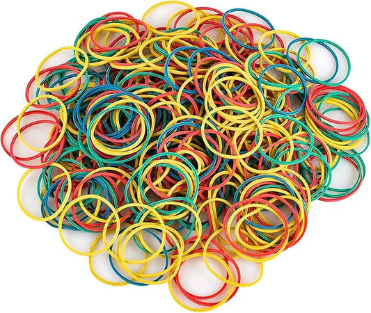 700PCS Multicolor Rubber Bands, Heat Resistant Rubber Band by HongyiTime