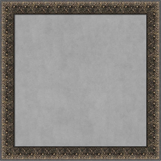 Amanti Art Black Framed Magnetic Board 29x29 Medium Vision Board by AmantiArt
