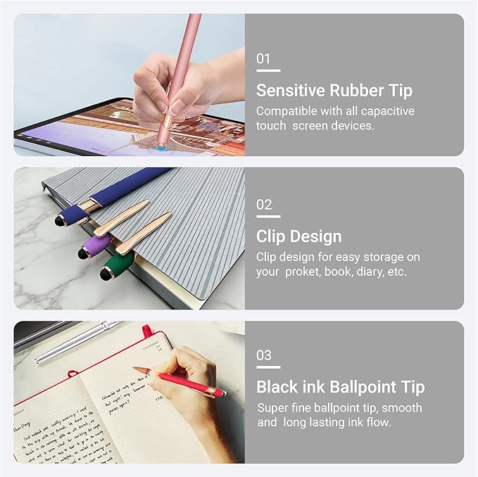 CRME 10pcs Inspirational Ballpoint Pens Set Different Copywriting Combination - Image 4