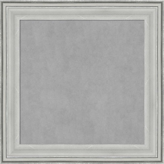 Amanti Art Silver Framed Magnetic Board 15x15 X-Small Vision Board by AmantiArt
