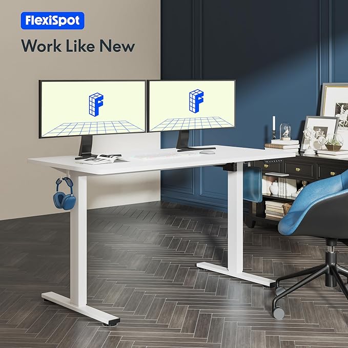 FLEXISPOT One-Piece Electric Standing Desk, 40 x 24 Inches Adjustable Desk - Image 8