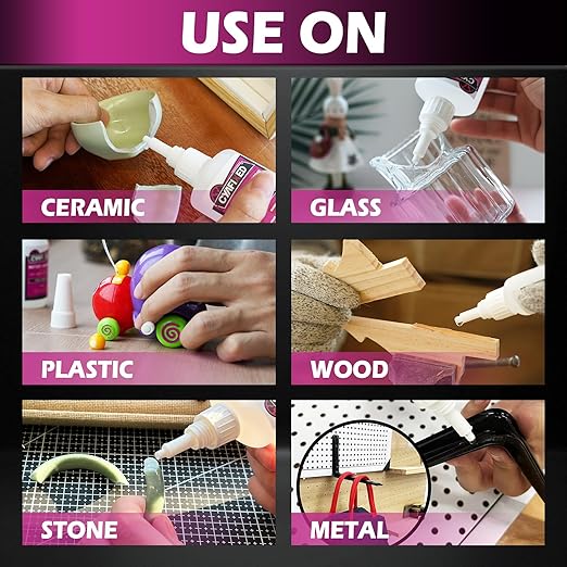 Super Glue Kit 4 oz All Purpose CA Glue - Image 4