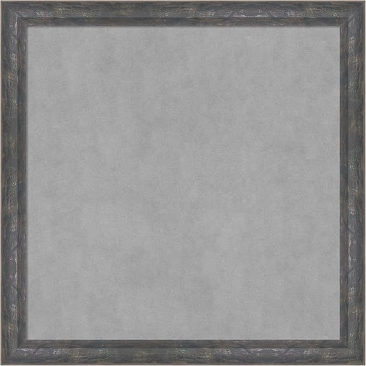 Amanti Art Grey Framed Magnetic Board 27x27 Medium Vision Board by AmantiArt