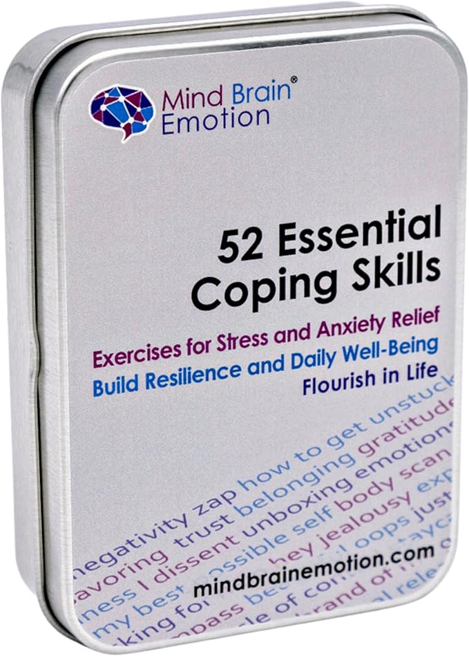 Mind Brain Emotion 52 Essential Coping Skills Cards by MindBrainEmotion