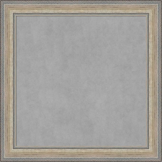 Amanti Art Silver Framed Magnetic Board 29x29 Medium Vision Board by AmantiArt