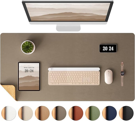 Aothia Dual-Sided Desk Mat by AothiaSimpleNaturalUnique