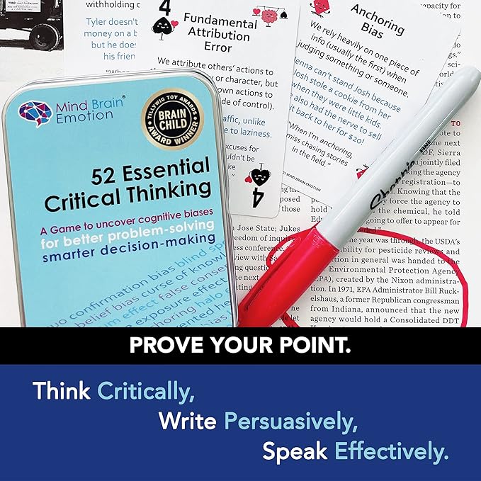 52 Essential Critical Thinking: Smart Flash Cards to Uncover Implicit Biases - Image 5