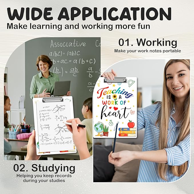 APIILVPQ Teacher Clipboard, Cute Clipboards - Image 5