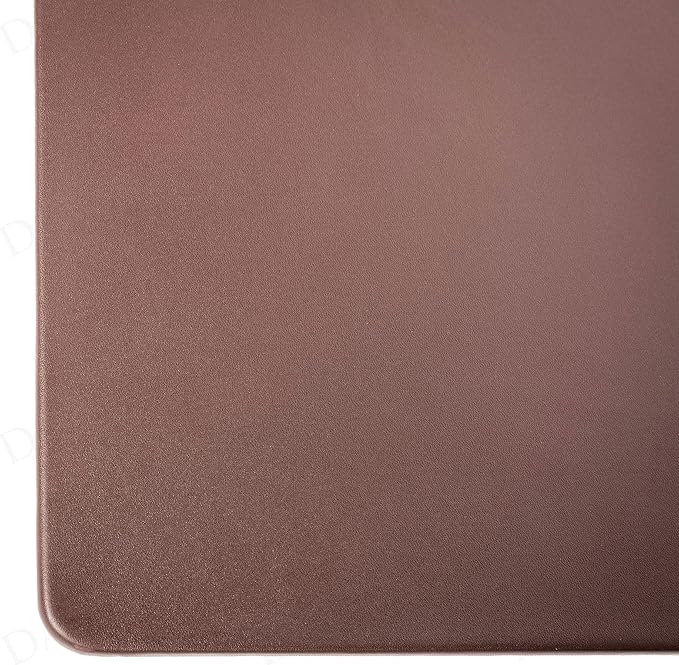 Dacasso 20" x 16" Brown Leatherette Luxury Conference Pad - Image 5