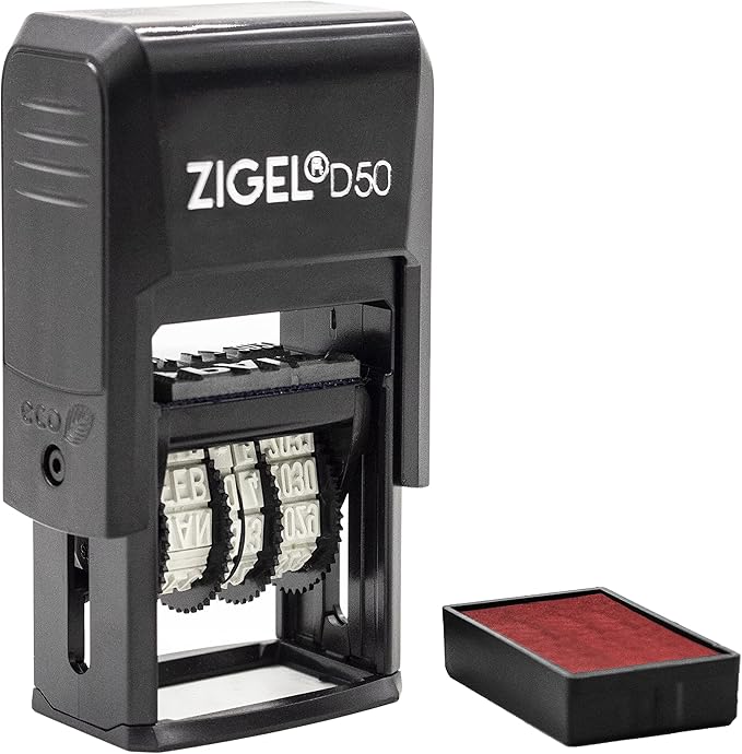ZIGEL D50 Date Stamp with FAXED - Image 3