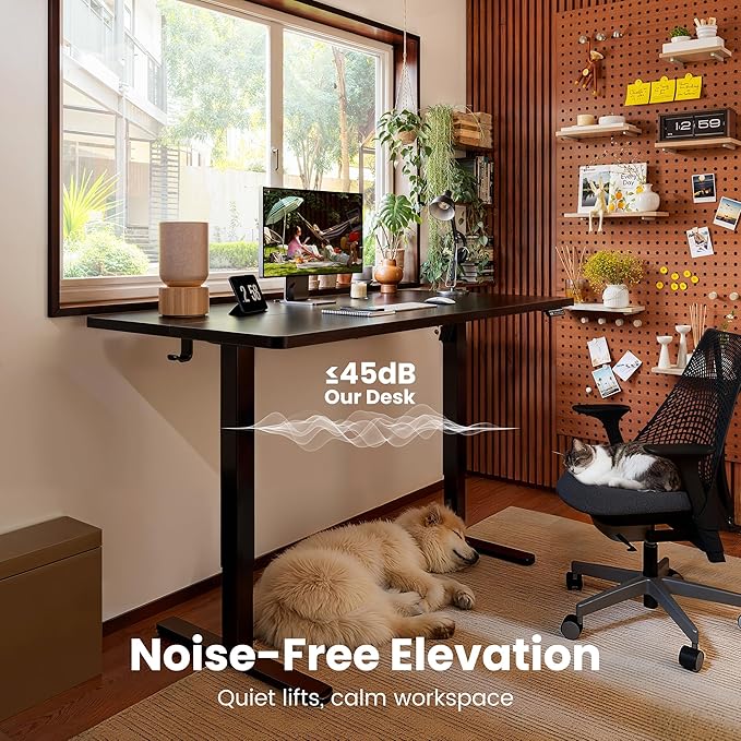 ErGear Electric 71 x 30 inch Standing Desk Workstation, Large Sit Stand up Desk - Image 8