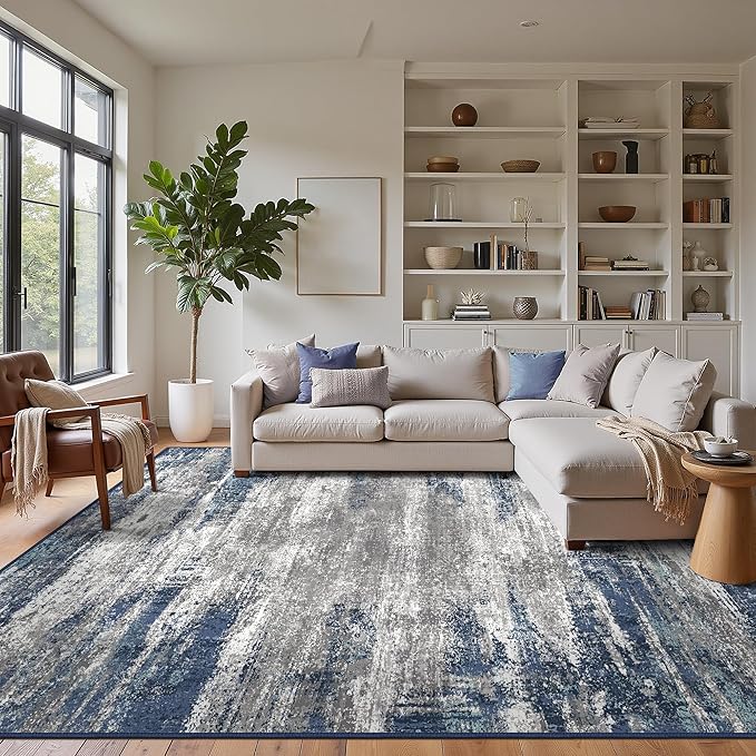 GENIMO 8x10 Area Rugs, Machine Washable Rugs - Image 3