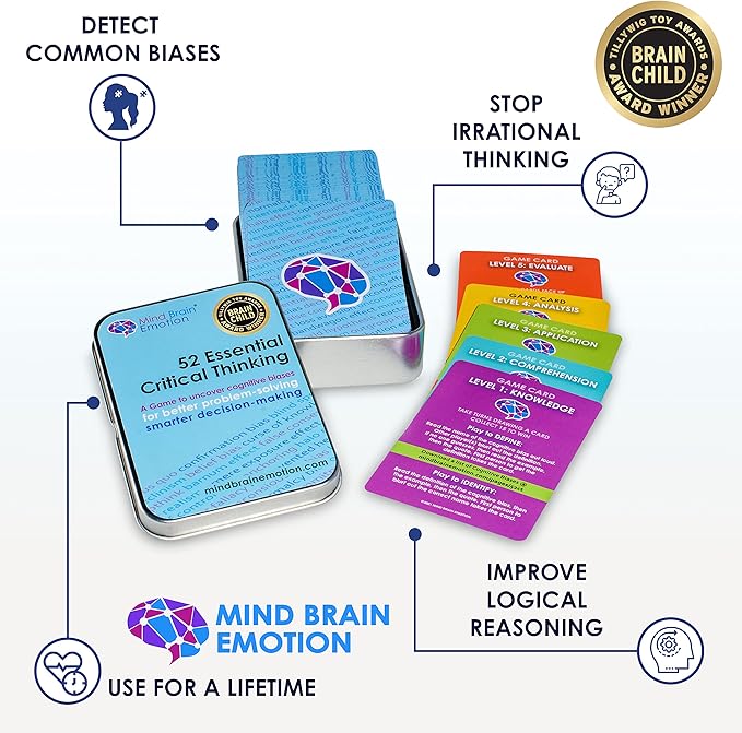 52 Essential Critical Thinking: Smart Flash Cards to Uncover Implicit Biases - Image 2
