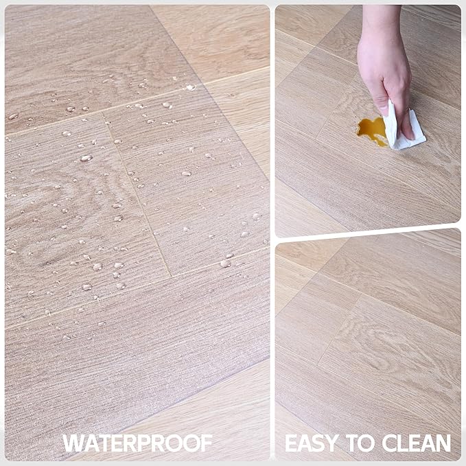 HOMEK Office Chair Mat for Hardwood Floor, Easy Glide, Protects Hard Surfaces - Image 5